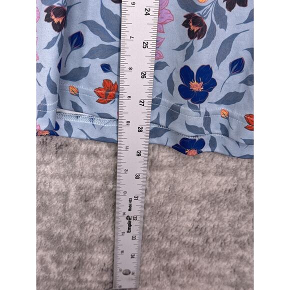 Swannies Polo Shirt Large Mens San Diego Country Club Performance Golf Floral - Picture 6 of 8